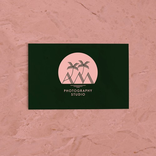 Summer logo with the title 'AM Photography Studio'