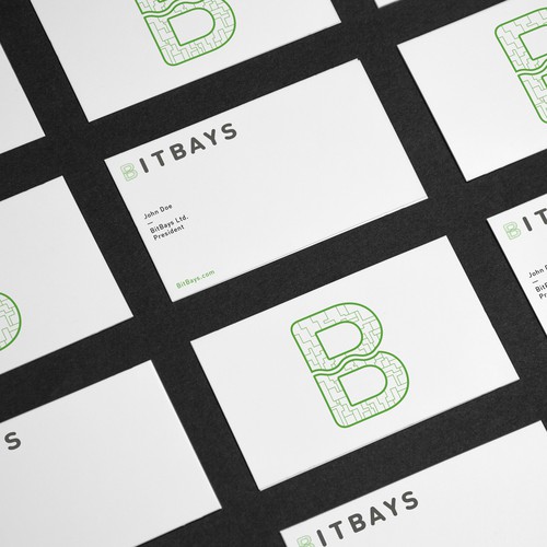 Bitcoin brand with the title 'Logo Design – BitBays '