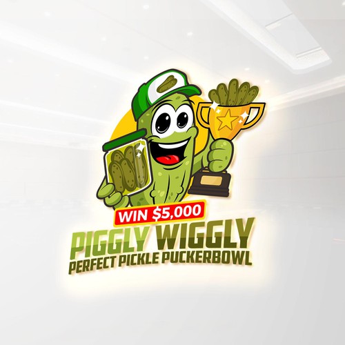 Pickle design with the title 'LOGO FOR PICKLE EVENT'
