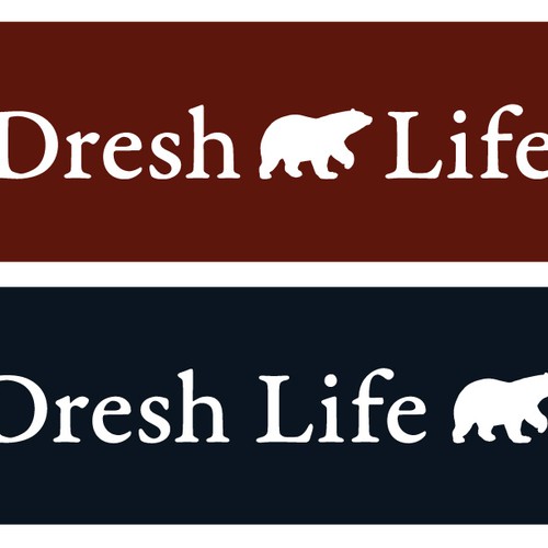Rustic brand with the title 'Fashion Brand Logo - Wide version'