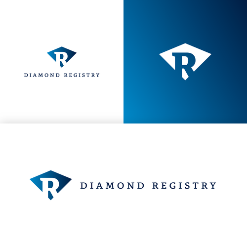 Reliable logo with the title 'Logo design for Diamond Registry'