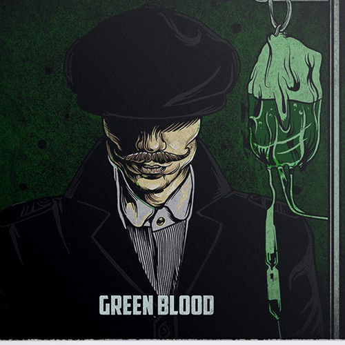 CD artwork with the title 'Illustration for The Paaddyhats Band'