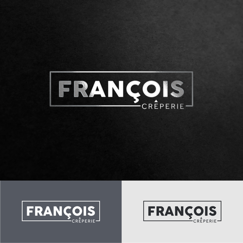 Pancake design with the title 'Francois Creperie'