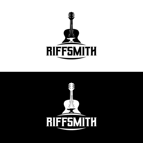 Anvil logo with the title 'RiffSmith logo design'