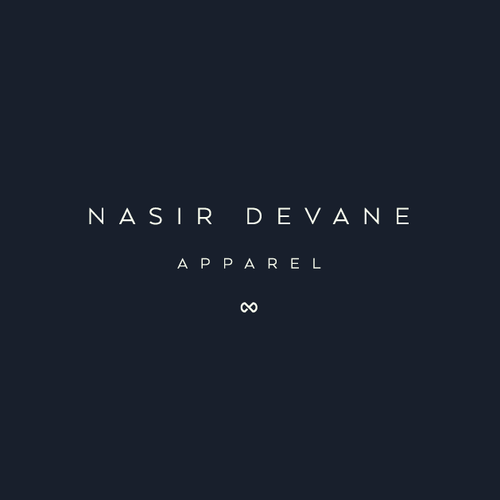 Spanish design with the title 'NASIR DEVANE APPAREL'