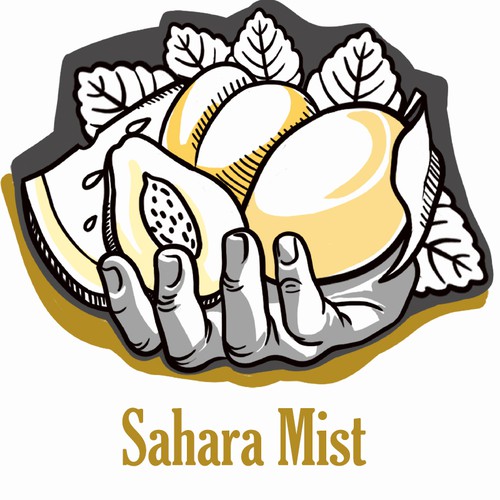 Mint design with the title 'label design for Vape Products that appeal to Young Adult'