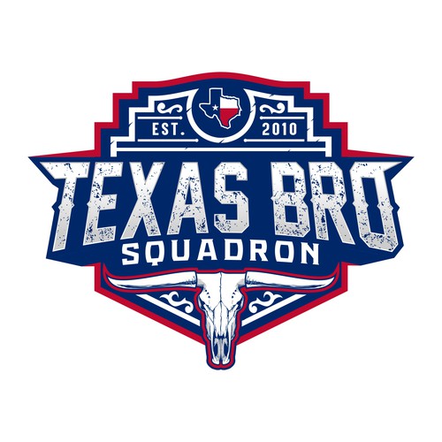 Esports logo with the title 'Texas Bro Squadron'