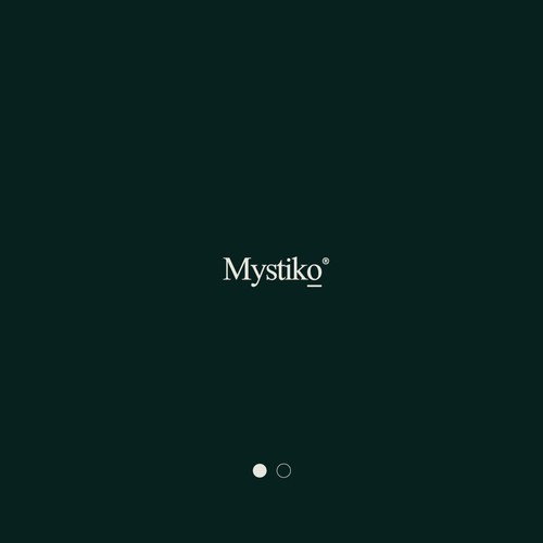 Mystical logo with the title 'Mystiko'