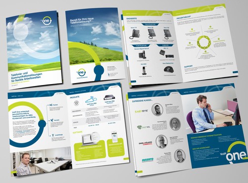 Communications design with the title 'Give technology some emotion'