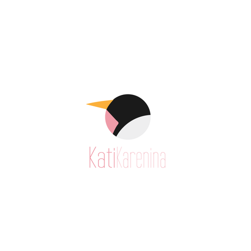 Penguin design with the title 'Logo & social'