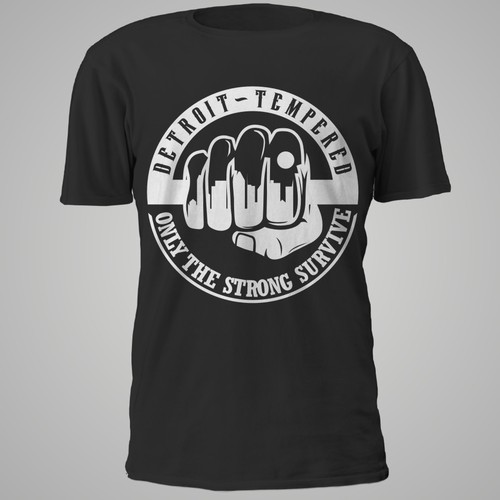 City t-shirt with the title 'T-Shirt Design for Detroit City'