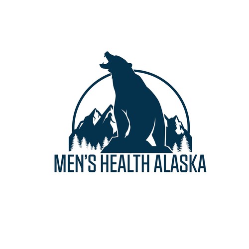 Illustration brand with the title 'Men's Health Alaska - Design Contest'