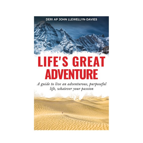 Travel book cover with the title 'Life's Great Adventure'