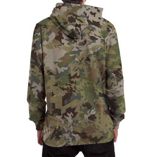 Camouflage design with the title 'camouflage pattern design'