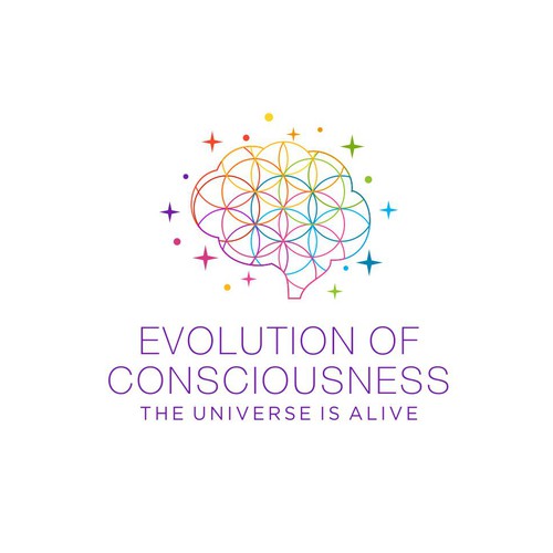 Spirit design with the title 'Evolution of Consciousness'