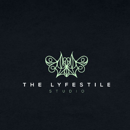 Cosmetics logo with the title 'The LyfeStile Studio'