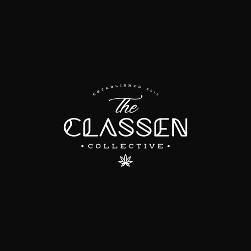White logo with the title 'The Classen Collective '