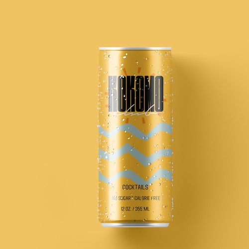 Tin packaging with the title 'Kokomo Club Cocktails'