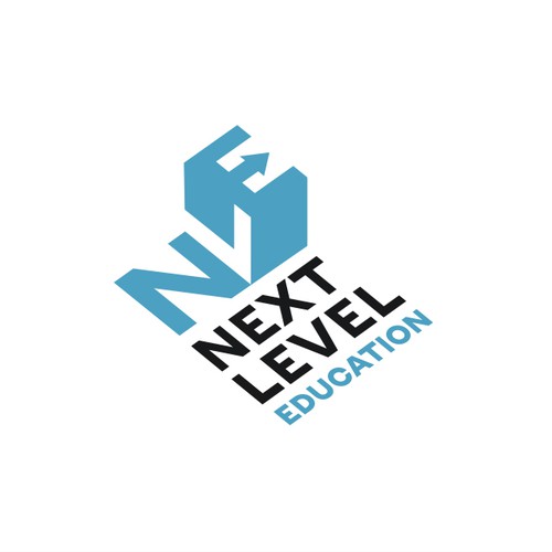 School brand with the title 'Next Level Education (NLE) Logo'