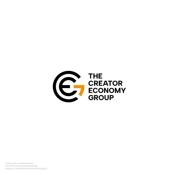 Economy logo with the title 'The Creator Economy Group'