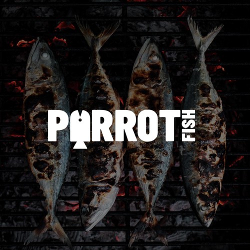 Bar and grill design with the title 'Parrot Fish'
