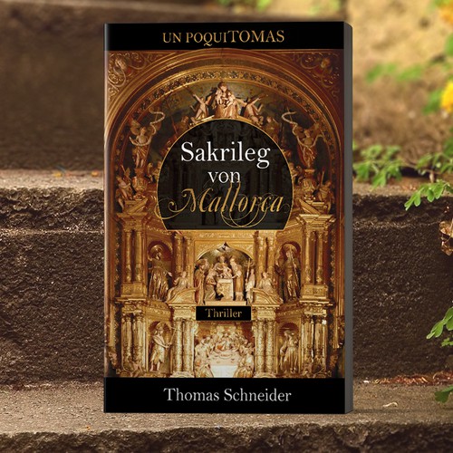 Holy design with the title 'Sakrileg von Mallorca'