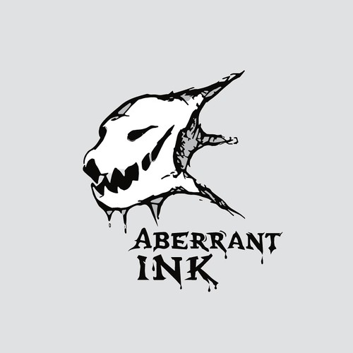 Scary design with the title 'Logo design for Comic company'