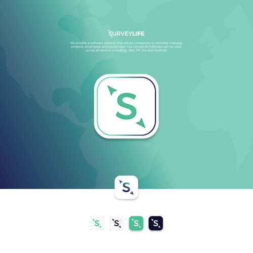 Survey design with the title 'SurveyLife'