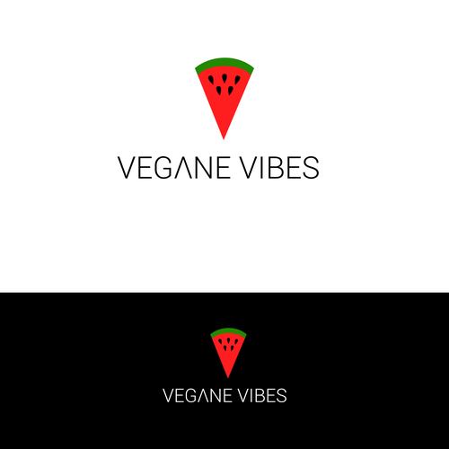 Blogger design with the title 'Logo for a vegan blogger'