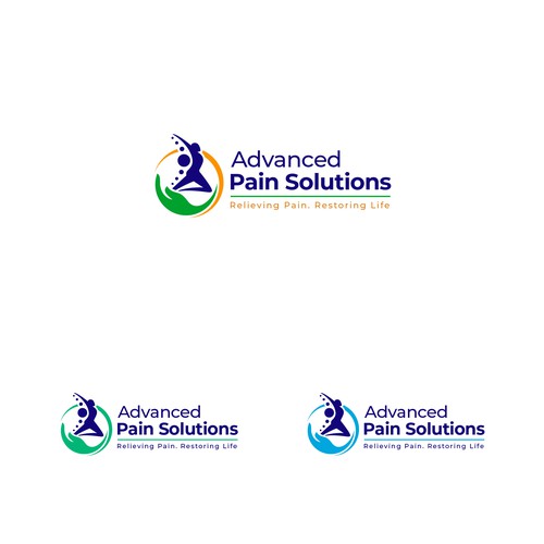 Chiropractic logo with the title 'Logo design for chiropractic company.'