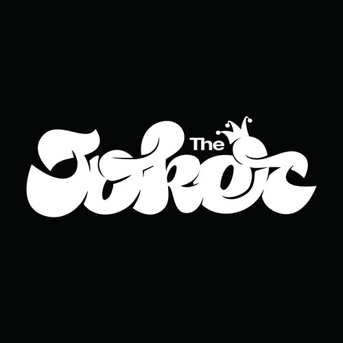 Joker design with the title 'fat lettering'