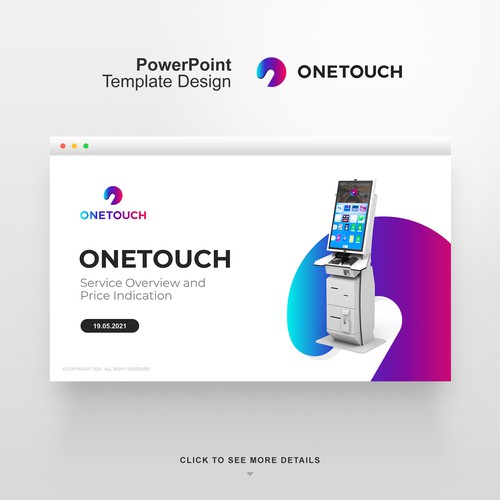 Pitch deck design with the title 'Pitch Deck Powerpoint Presentation '