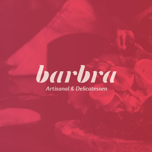 Custom font design with the title 'Logo for restaurant '