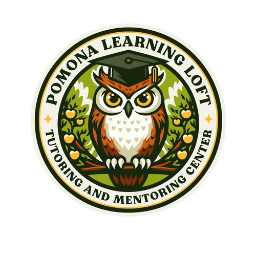 Tutoring logo with the title 'Learning Loft Logo'