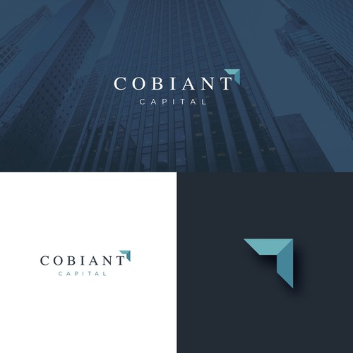Finance brand with the title 'Investment company logo design.'