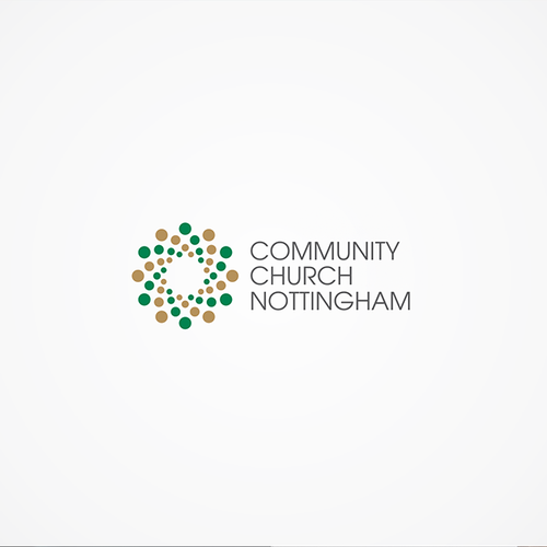 Church logo with the title 'Logo for Community Church Nottingham'