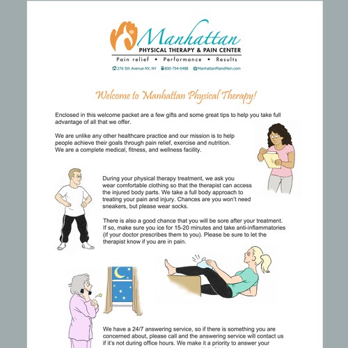 Medical artwork with the title 'Create an illustrations for an info-graphic'