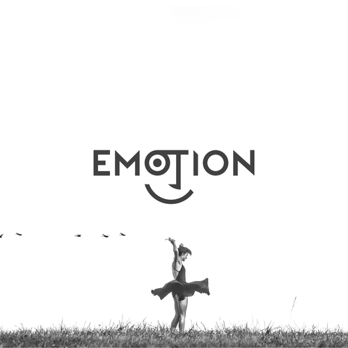 Typography brand with the title 'Smart logo for Emotion'