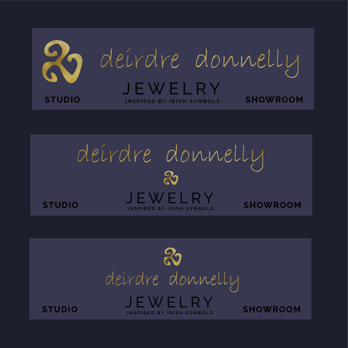 Celtic design with the title 'Design for High End Celtic Jewellery Studio'