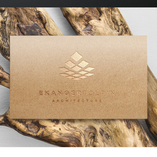 Architecture logo with the title 'Logo proposal for Ekanger Tolpin - Architecture'