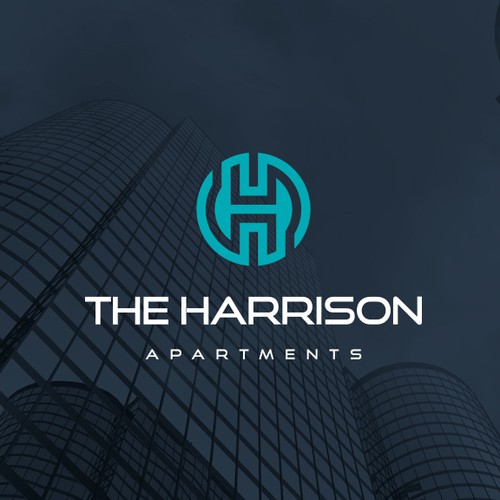 Mortgage design with the title 'The Harrison Apartments'