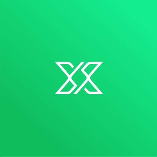 X logo with the title 'Logo for Xenara'