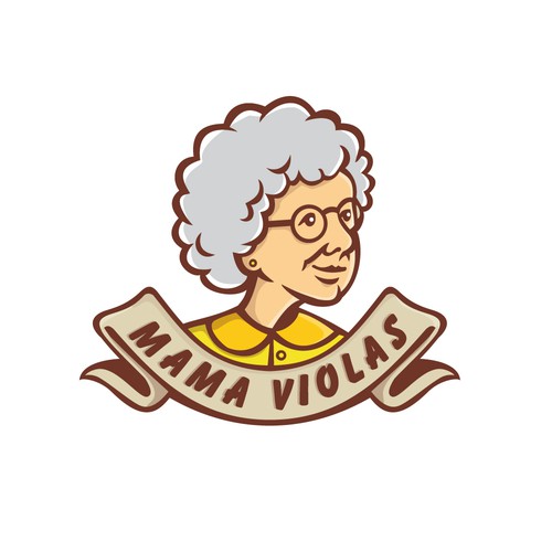 Grandma design with the title 'Mama Violas'