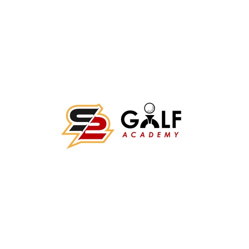 Playground design with the title 'Golf Academy logo concept'