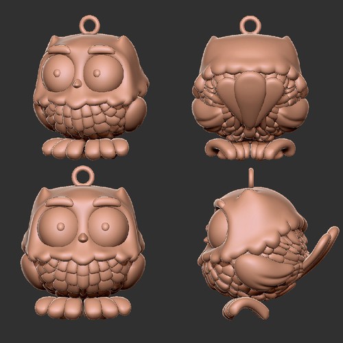 Sculpture design with the title '3d sculpting'