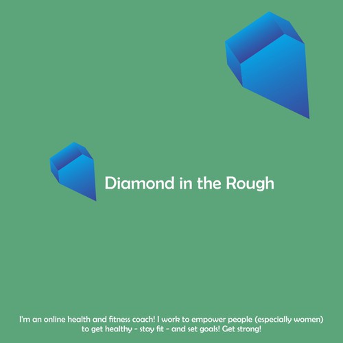 Jewel design with the title 'Diamond in the Rough'