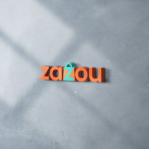 Retail brand with the title 'Logo for ZAZOU Online Shop'