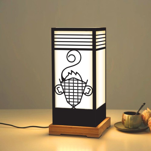 Lantern design with the title 'Lantern Cutout design'