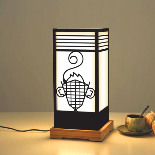 Laser design with the title 'Lantern Cutout design'