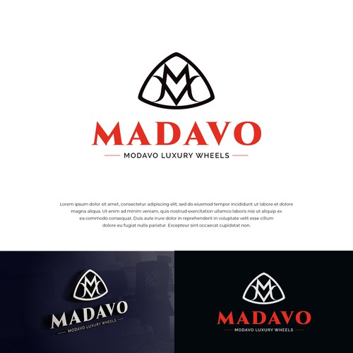 Wheel logo with the title 'Madavo Log'